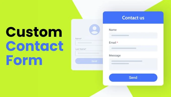 How to add a contact form in WordPress without any plugins 1 How to add a contact form in WordPress without any plugin