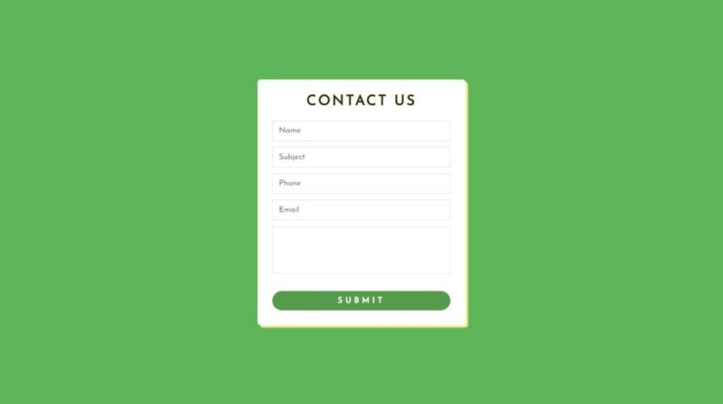 How to add a contact form in WordPress without any plugins